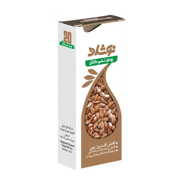 روغن تخم کتان نوشاد