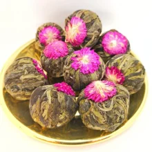 چای سفید توپی